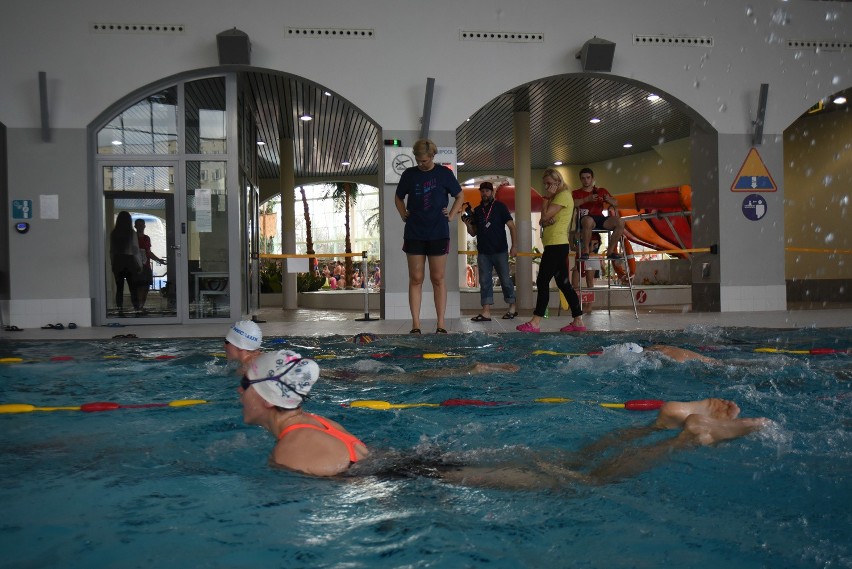 Otylia Swim Tour: pierwsze zajęcia w Aquadromie, 14...