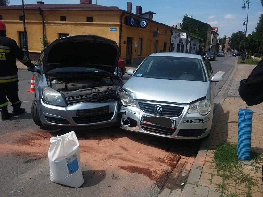 Olkusz. „Bliskie spotkanie” na ul. Szpitalnej