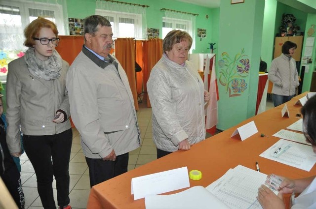 W Juchowie wyborcy głosowali w świetlicy wiejskiej