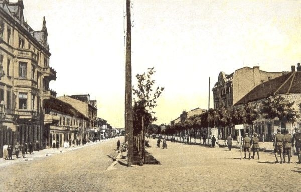 Archiwalne fotografie Alei NMP w Częstochowie