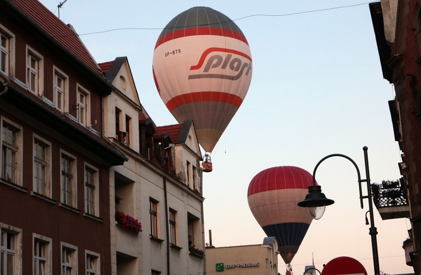 Ostatni przelot balonów nad centrum Grudziądza wzbudził...