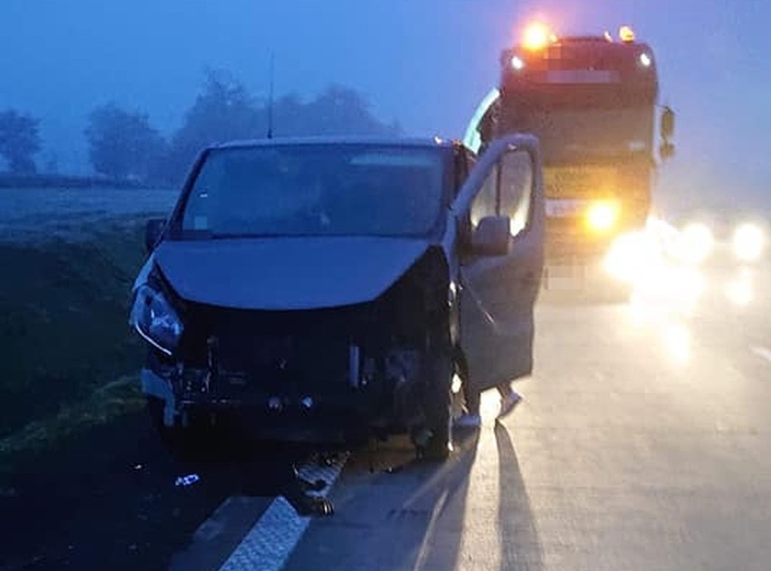Wypadek na A4 pod Wrocławiem. Trzy osoby ranne i spore korki
