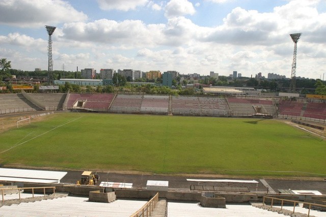 Tak wyglądał stadion przy al. Unii do tej pory.