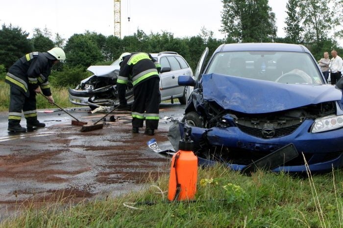 Wypadek pok Kołobrzegiem