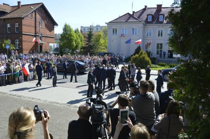 Wizyta prezydenta Andrzeja Dudy w Sztumie. Gorąco przyjęli go mieszkańcy i przedstawiciele samorządu [ZDJĘCIA] Andrzej Duda na Pomorzu 