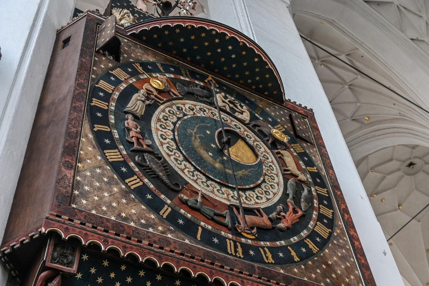 Zegar astronomiczny w gdańskim kościele mariackim
