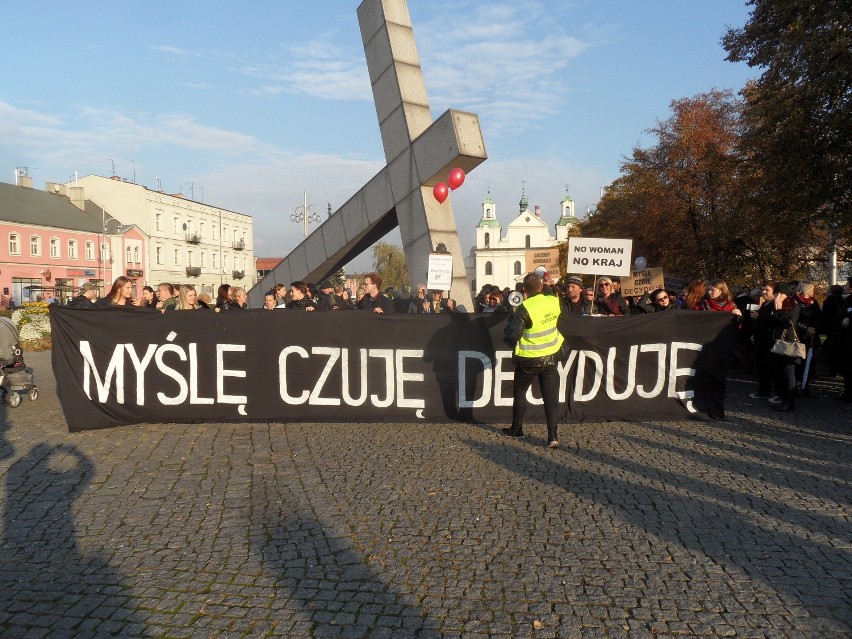 Czarny protest w Częstochowie