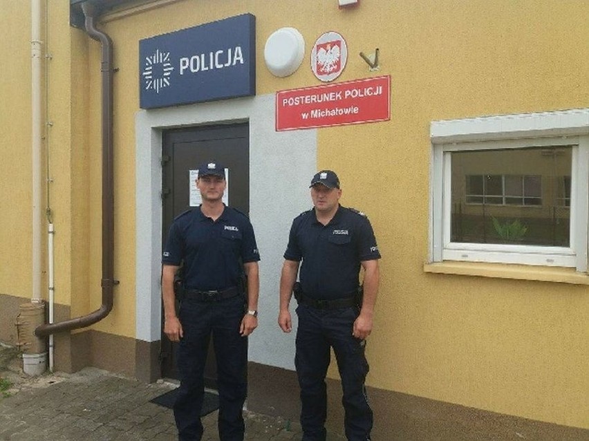 Policjanci z Michałowa uratowali kitesurfera na Siemianówce