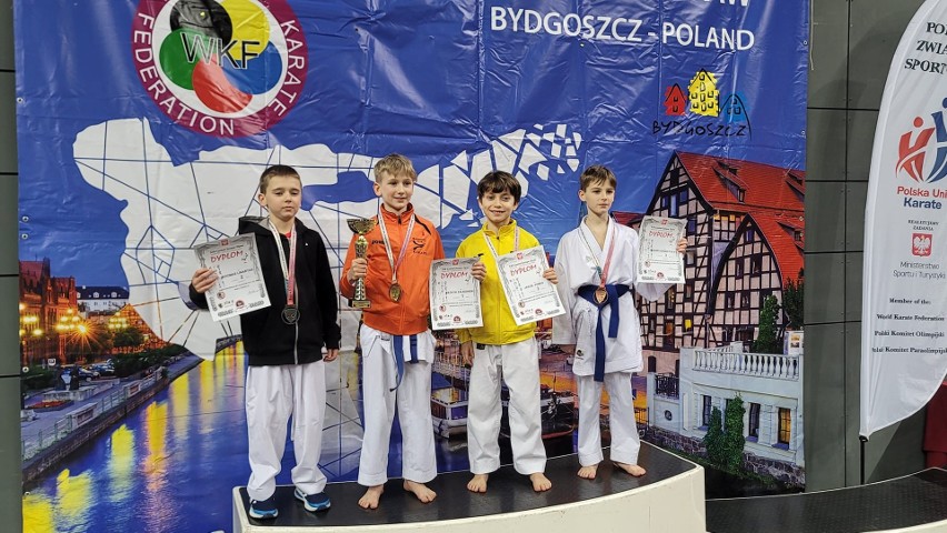 Złoci medaliści Białostockiego Klubu Karate
