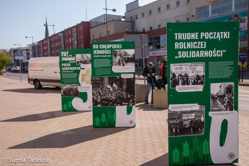 Przy ulicy Wyszyńskiego w Stargardzie można oglądać wystawę IPN „Tu rodziła się »Solidarność« Rolników”. Będzie tam stała do 6 maja