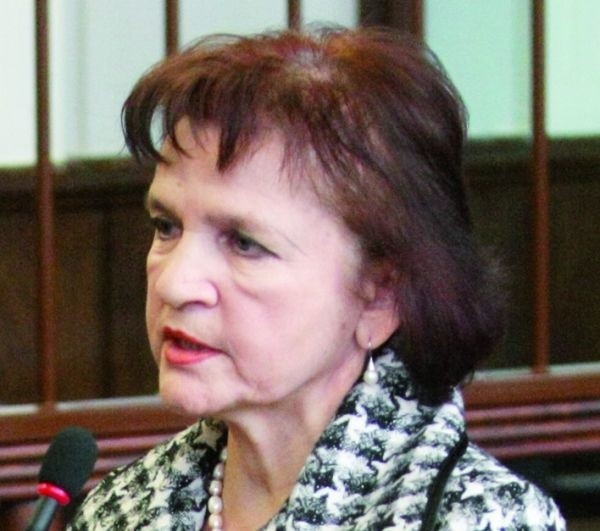 Stanisława Kozłowska, skarbnik miasta.