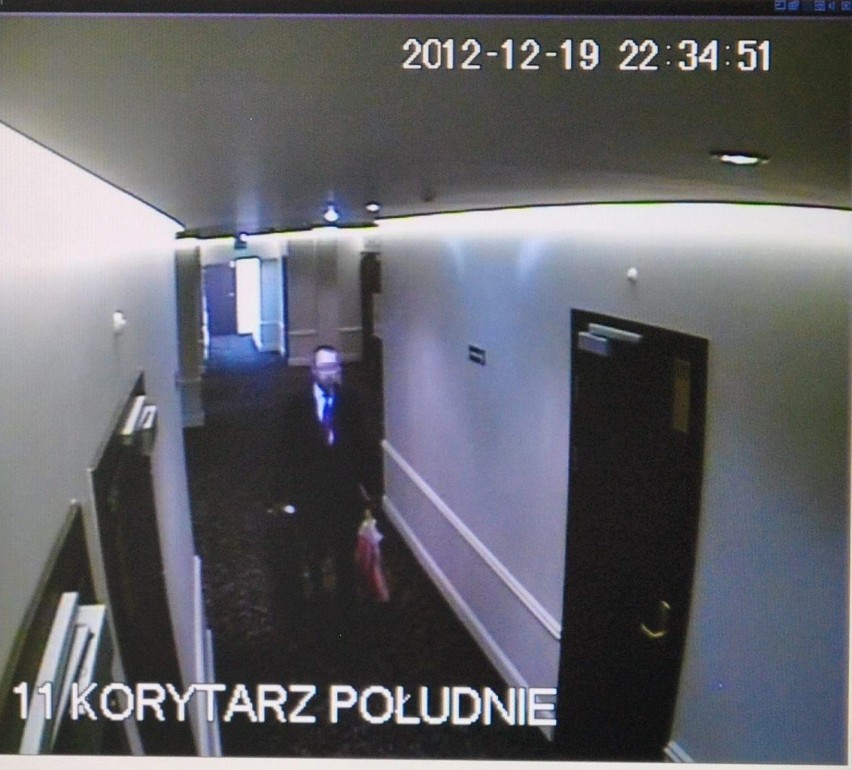 Proces o szantażowanie posła Piotra Sz. z Biłgoraja. Sąd przeglądał hotelowy monitoring