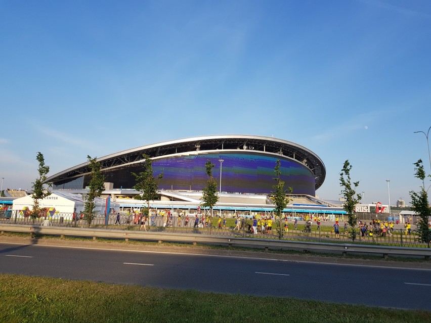 Beskid Wyspowy na stadionie w Kazaniu mocno kibicował polskim piłkarzom [ZDJĘCIA]