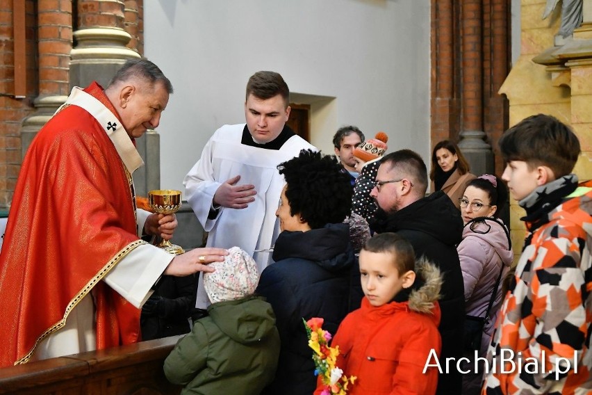 Msza Święta Niedzieli Palmowej w białostockiej archikatedrze