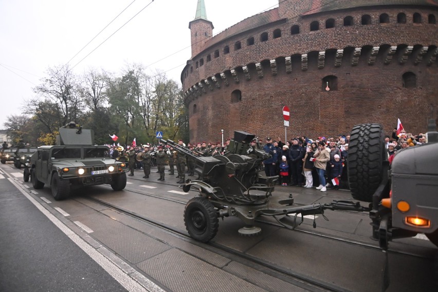 W Krakowie odbyły się obchody Święta Niepodległości.