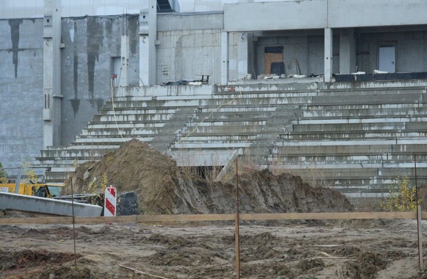 Trwa budowa nowego stadionu dla Radomiaka w ramach...