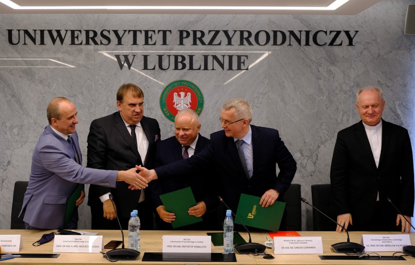 Podpisanie porozumienia o współpracy pomiędzy Związkiem Uczelni Lubelskich a Uniwersytetem Medycznym w Lublinie