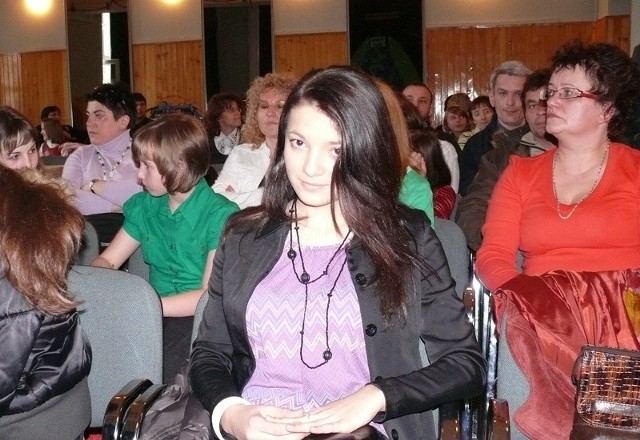 Agnieszka Banaś z Policznej zaśpiewała w konkursie po raz pierwszy. Od jurorów otrzymała wyróżnienie.