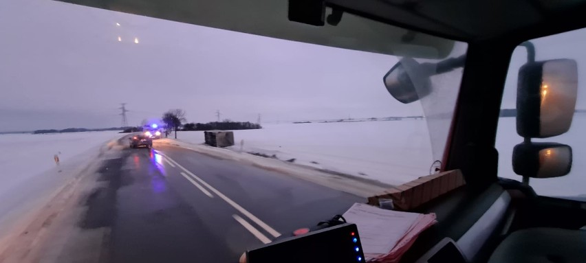 Wypadek pod Wrocławiem. Autobus z pracownikami Amazona...