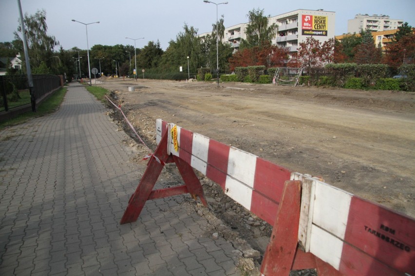 Ulica Wyszyńskiego w Tarnobrzegu zmieni wygląd. Odwiedziliśmy plac budowy (zdjęcia)