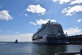 Wycieczkowiec "Mein Schiff 1" cumuje w gdyńskim porcie. Luksusowy statek jeszcze w środę 29.05.2019 r. wyruszy do Tallina [zdjęcia]