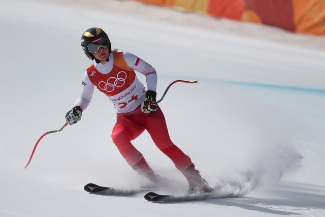 Maryna Gąsienica-Daniel zajęła 30. miejsce w supergigancie w Kvitfjell.