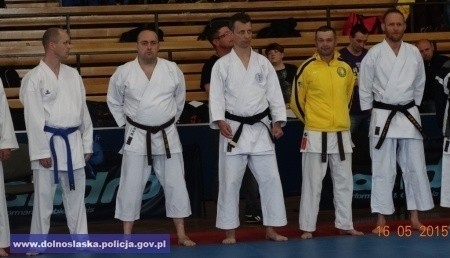 Wrocławski policjant został mistrzem Polski w karate Shotokan (FOTO)