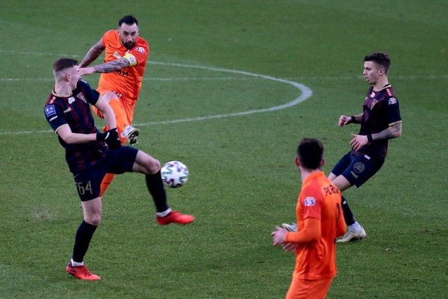 Pogoń Szczecin - Zagłębie Lubin 1-0.