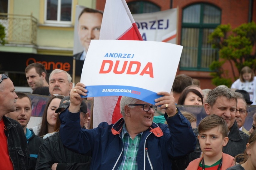 Andrzej Duda w poniedziałek przyjechał do Chojnic. Spotkało...