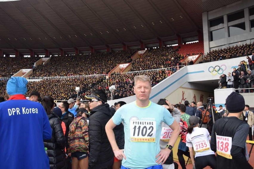 Profesor Zygmunt Waśkowski w ubiegłym roku ukończył maraton...