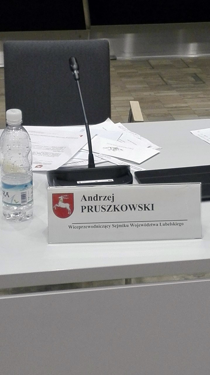 Awantura na sesji Sejmiku Województwa Lubelskiego. PiS stracił wiceprzewodniczącego