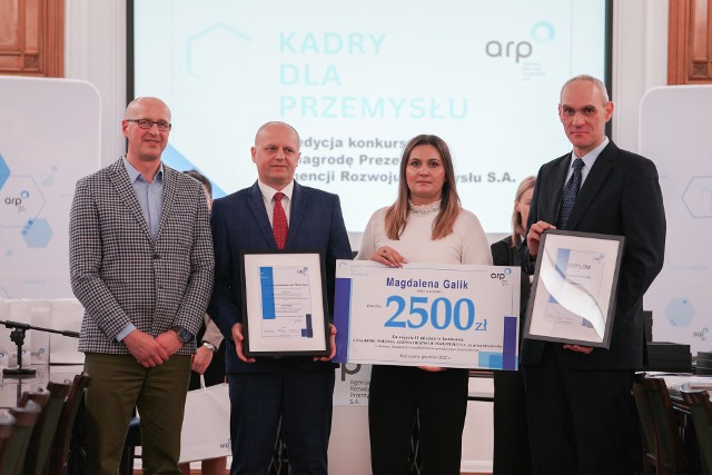 Nagrody wręczono w siedzibie Agencji Rozwoju Przemysłu w Warszawie.