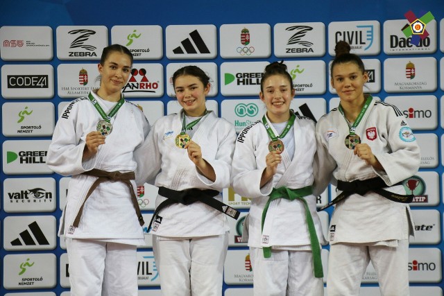 Hanna Zajcewa (z prawej) to niezwykle utalentowana judoczka z poznańskiego klubu przy ul. Taborowej