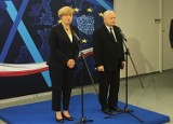 Kampania do Parlamentu Europejskiego na ostatniej prostej.  Prezes PiS Jarosław Kaczyński i posłanka Anna Fotyga w Gdańsku