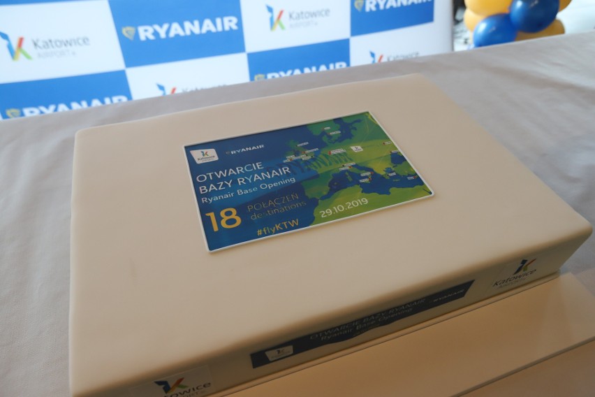 Otwarcie bazy Ryanair w Pyrzowicach 29.10.2019
