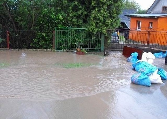 Mieszkańcy gminy Bejsce sami starają się ratować swój dobytek.