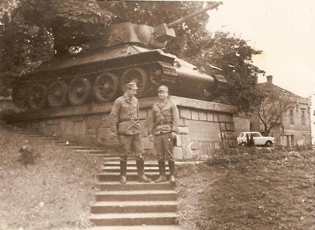 Oficerowie polscy w Czechosłowacji podczas interwencji Wojsk Układu warszawskiego.