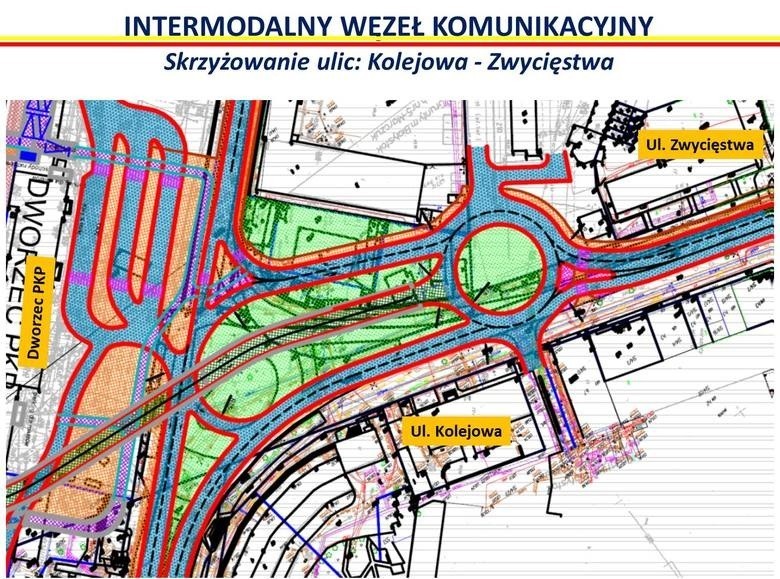Intermodalny Węzeł Komunikacyjny w Białymstoku. Wizualizacje