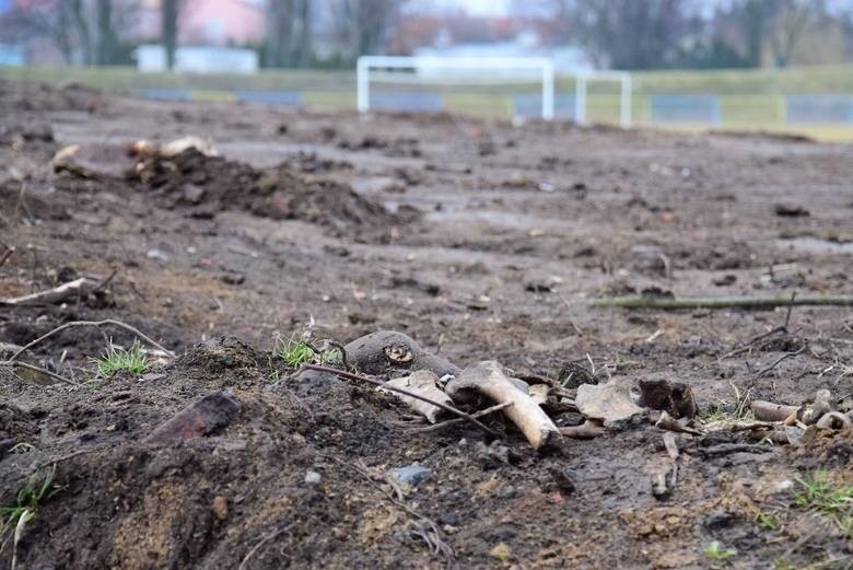 Około godz. 18. 20 ekipa robotników podczas prac...