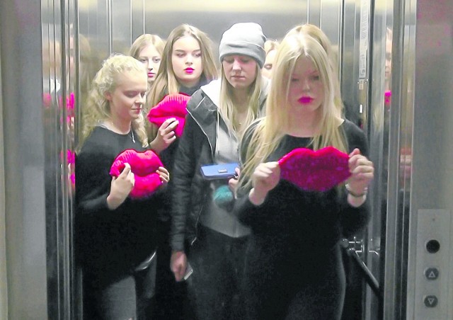 Kadr z filmu „Usta Słupska” realizowanego w trakcie zajęć w usteckim Centrum Aktywności Twórczej pod kierunkiem Krzysztofa Tomasika.