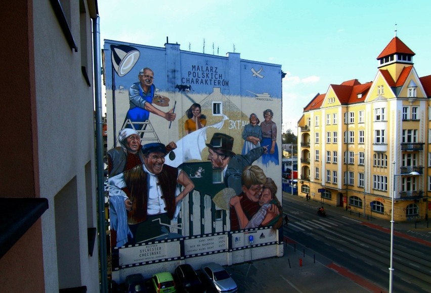 Niezwykłe, wrocławskie murale- czyli dzieła malowane na...