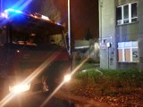 Śmiertelny pożar na Romana w Łodzi. W drewnianej przybudówce zginął mężczyzna [ZDJĘCIA]