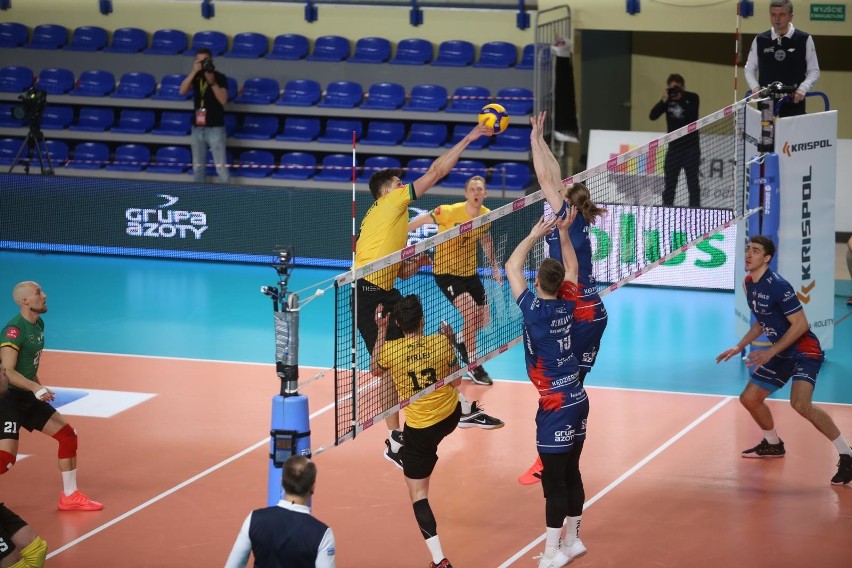 14.02.2021. PlusLiga: GKS Katowice - Grupa Azoty ZAKSA...