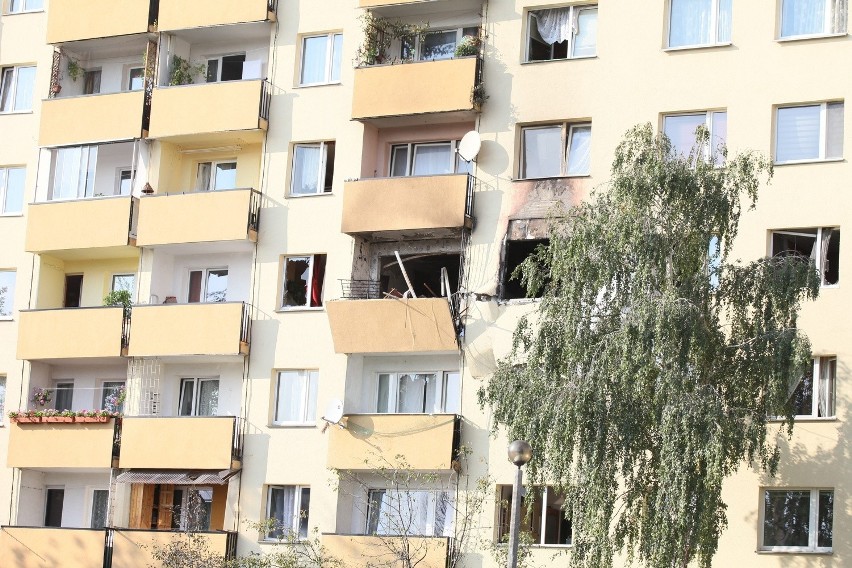 Gaz wybuchł w bloku na ul. Łepkowskiego na Prądniku...