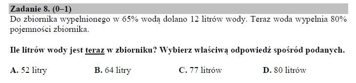 Egzamin gimnazjalny 2019 Odpowiedzi matematyka + arkusz pytań CKE [część matematyczno-przyrodnicza]. Co było? Jakie zadania? [11 kwienia]