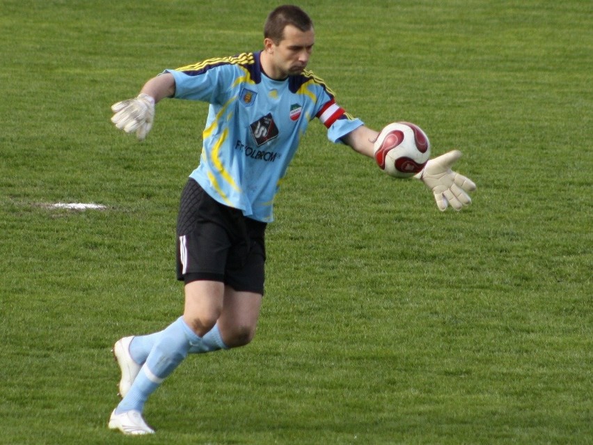 Przebój Wolbrom - Okocimski Brzesko, II liga, wiosna 2009/10