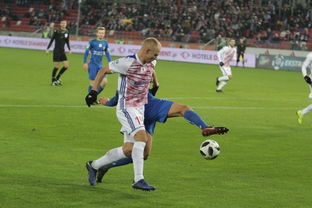 Kamil Zapolnik w ostatnim sparingu Górnika na Cyprze strzelił cztery gole