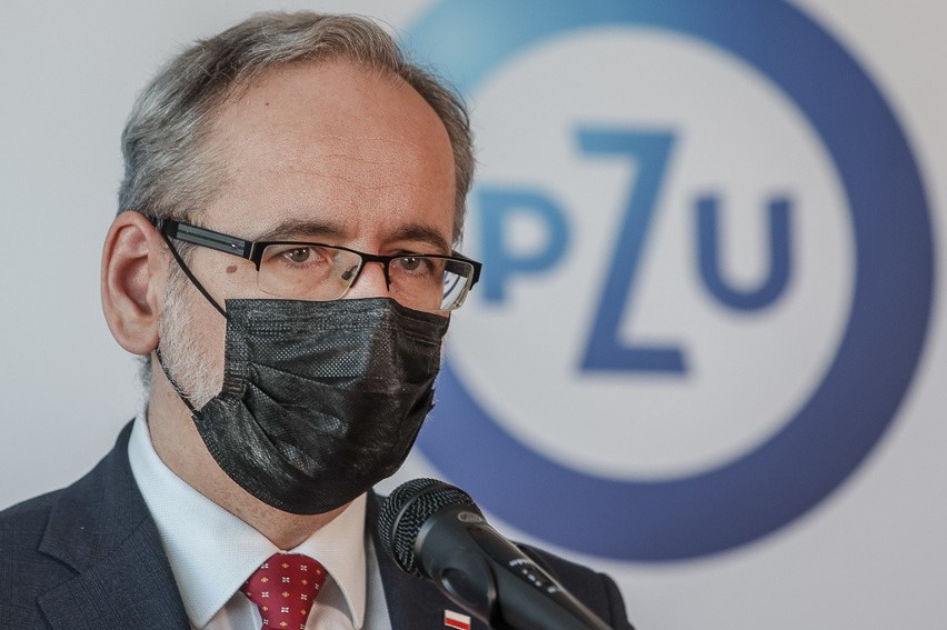 Minister zdrowia Adam Niedzielski podczas wizyty w Gdańsku,...