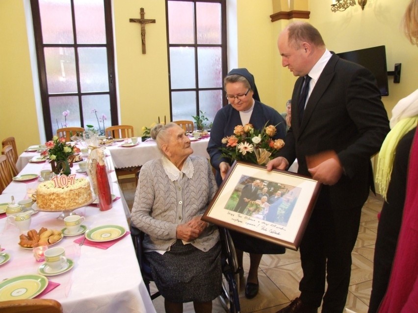 Mieszkająca w DPS Chełmno, a pochodząca z okolic Chojnic...