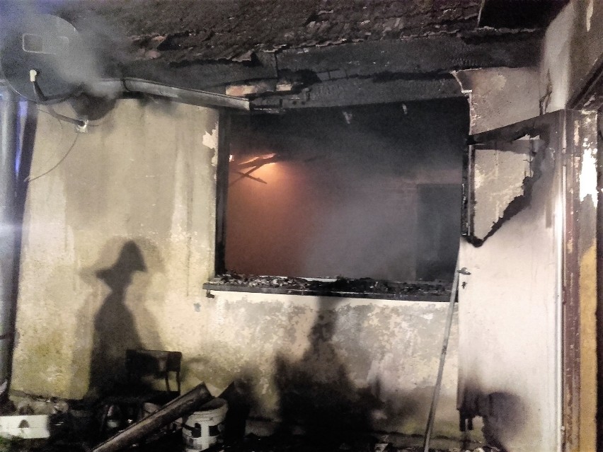 Tragiczny pożar domu w Warszkowie, 10 lutego 2018 r.